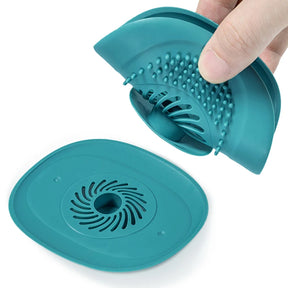 Bathroom Hair Catcher Stopper Silicone Shower Floor Drain Cover Filter Deodorant Anti-clogging Kitchen Sink Plug Drain Strainer