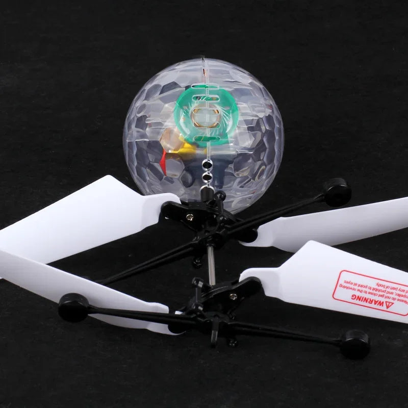 Colorful Mini Drone Shinning LED RC drone Flying Ball Helicopter Light Crystal Ball Induction Dron Quadcopter Aircraft Kids Toys