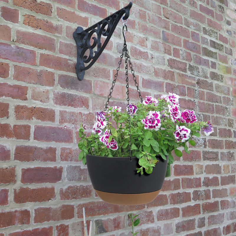 Hanging Planters Pot Suction Flowerpot, Modern Contrast Hanging Basket, Garden and Indoor Plant Pots, Balcony Bracketplant Pot