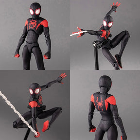 Sv Action Spiderman Miles Morales Action Figure Collection Sentinel Marvel Spider-Man Into the Spider Verse Figures Model Toys