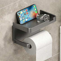 Toilet Paper Holder Plastic Storage Rack Kitchen Towel Placement of seasoning bottles Bathroom Wall Roll of Paper Phone Storage