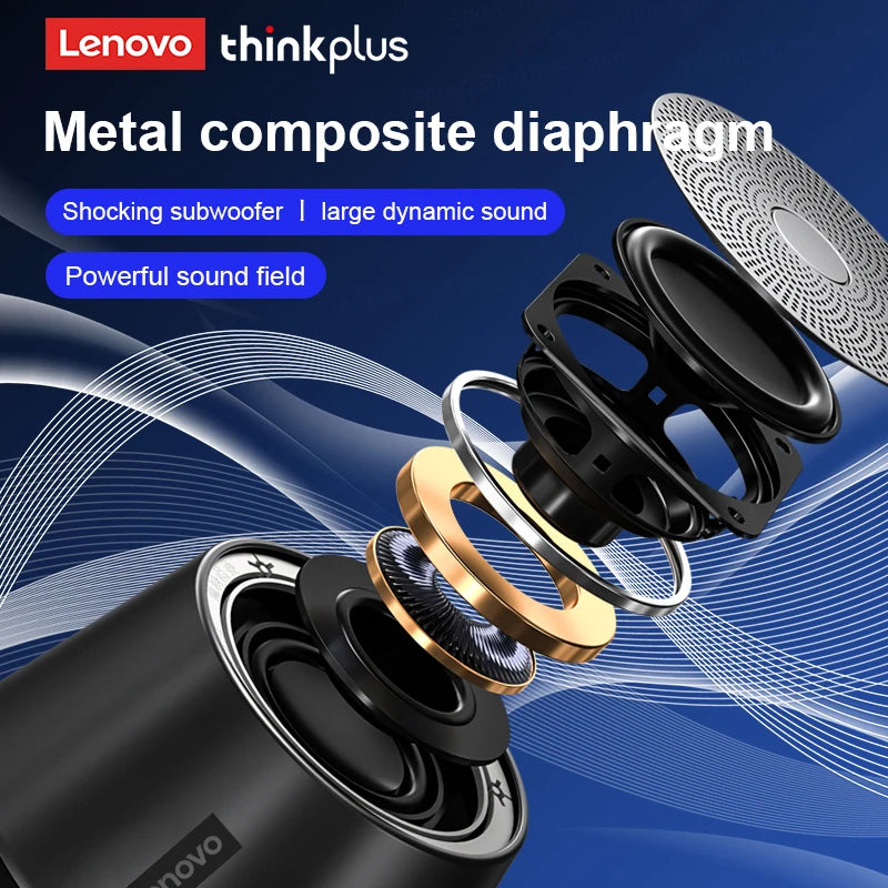 Choice Lenovo K3 Pro Audio Player Loudspeaker 5.0 Portable Bluetooth Speaker Stereo Surround Wireless Bluetooth Speakers