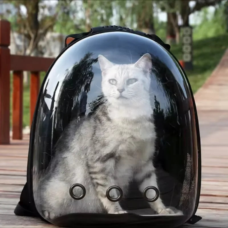 Portable Space Capsule Breathable Cat Bag, Pet Travel Supplies, carrying Pets Travel Essential