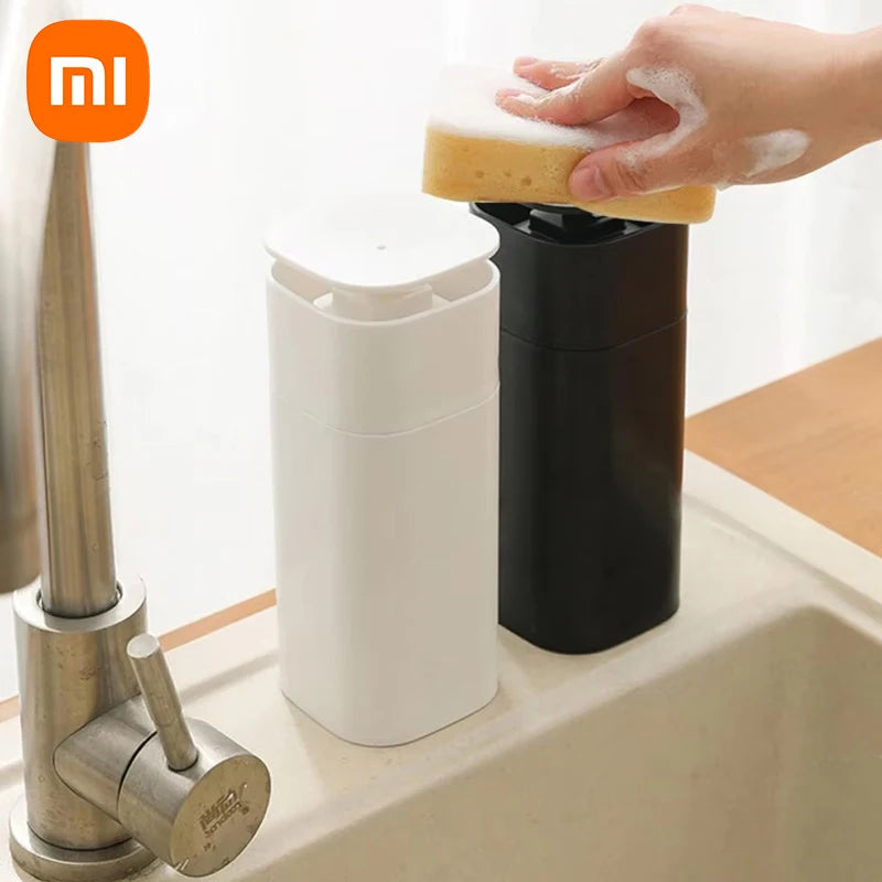 Xiaomi Soap Dispenser for Kitchen Sink Countertop Dish Soap Dispenser Bathroom Pressing Hands Washing Soap Storage Container