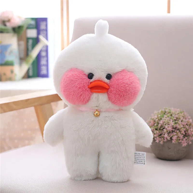 30cm Pato Plush Lalafanfan Duck Cute Stuffed Toys yellow Duck Hug  Flifan Duck Kawaii Plushes Animal Plushies Pillow Soft Toy