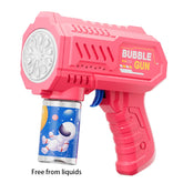 Kids Unicorn Bubble Gun Toy Fully Automatic Bubble Machine Bubbles Gun Outdoor Game Summer Toy for Boys Girls Birthday Gifts