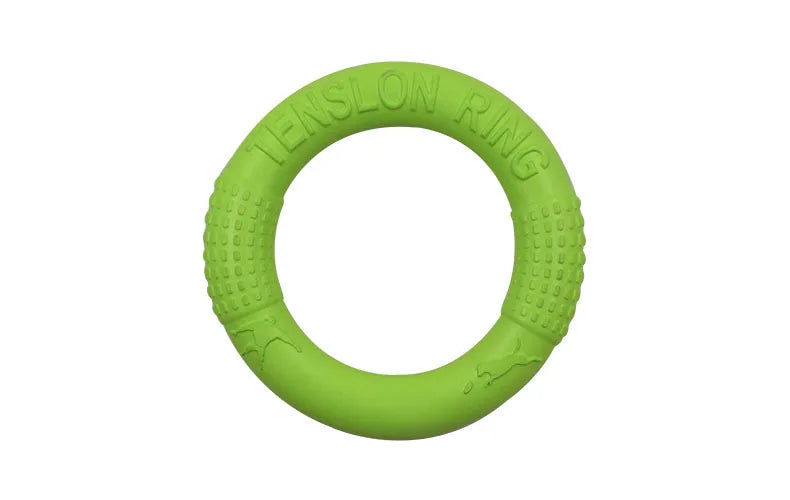 Dog Toys Pet Flying Disk Training Ring Puller Anti-Bite Floating Interactive Supplies Dog Toys Aggressive Chewing