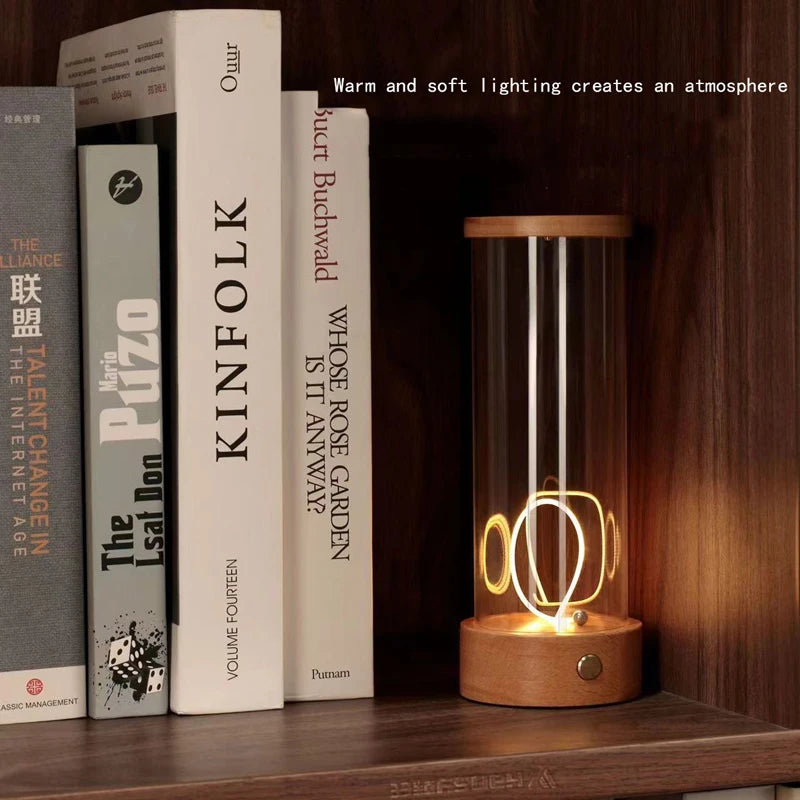 Magnetic Suction Lamp, With Three Brightness Levels Of Ambient Light, Adjustable Indoor And Outdoor Portable LED Desk Lamp