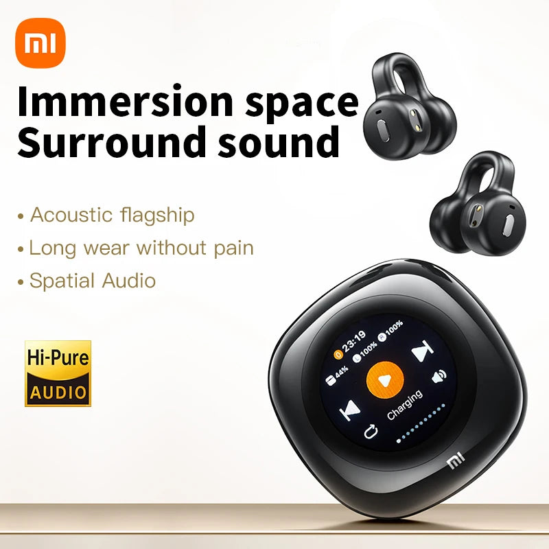 XIAOMI CT11 Open Ear Headphone Bone Conduction Wireless Bluetooth5.3 Earphone Sport Ear Clip Waterproof Headset For Android iOS