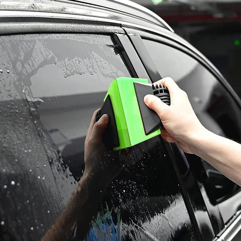 Silicone Scraper for Car Glass Rubber Squeegee Window Tint Tool Glass Water Wiper Mirror Cleaning Water Blade Car Accessories