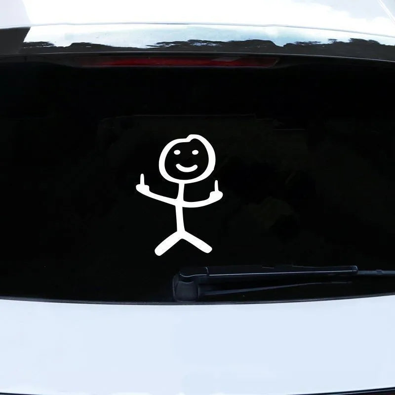 Demon Smiling Face Stickers Body Sticker Scratch Decal Reflective Sticker For Car Auto Headlight Decoration