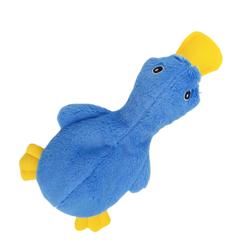 Dog Plush Sound Toy Yellow Duck Pet Interactive Training Stuffed Toys Cute No Fill Chewing Pet Supplies For Cat