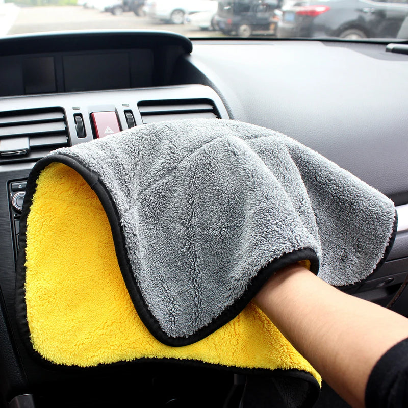 Free shipping 30*30 Towel Car wash for Microfiber Automotive Cleaning Flannel Polo 9N Accessories For Car Clean