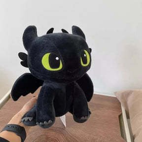 Large Toothless Dragon Plush Toy Throw Pillow Cute Cartoon Dragon Soft Decorative Body Pillow Decor Anime Stuffed Doll Kid Gifts