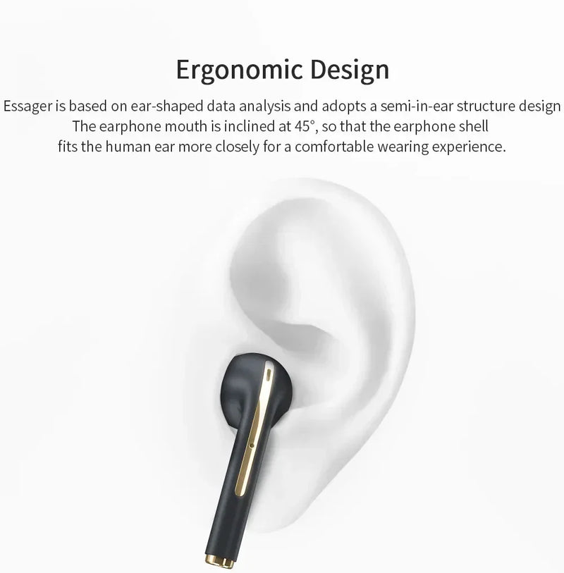 Original XIAOMI J18 Headset Wireless Earphones Bluetooth Headphones True For Stereo Sport Game TWS Earbuds In Ear With Mic Touch