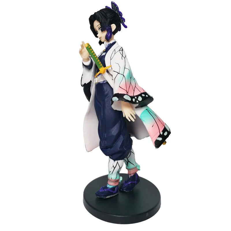 Anime Kamado Tanjirou Nezuko Demon Slayer Figure Action Figures PVC Model Toys Zenitsu Figurine Inosuke Kimetsu No Yaiba Figura