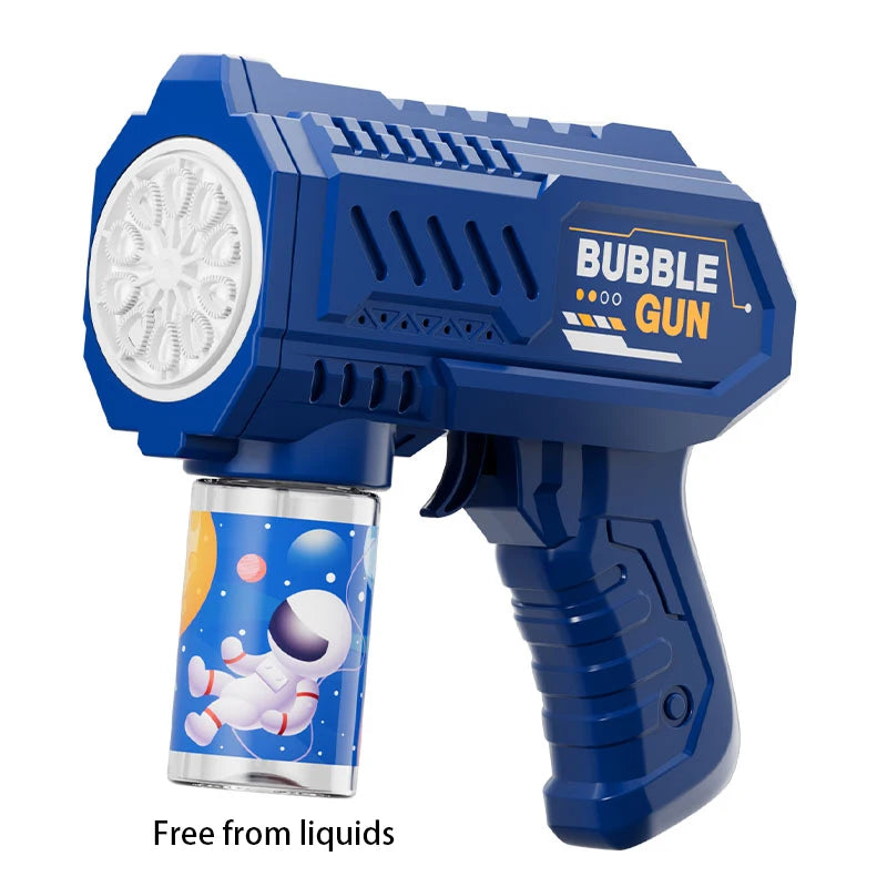 Kids Unicorn Bubble Gun Toy Fully Automatic Bubble Machine Bubbles Gun Outdoor Game Summer Toy for Boys Girls Birthday Gifts