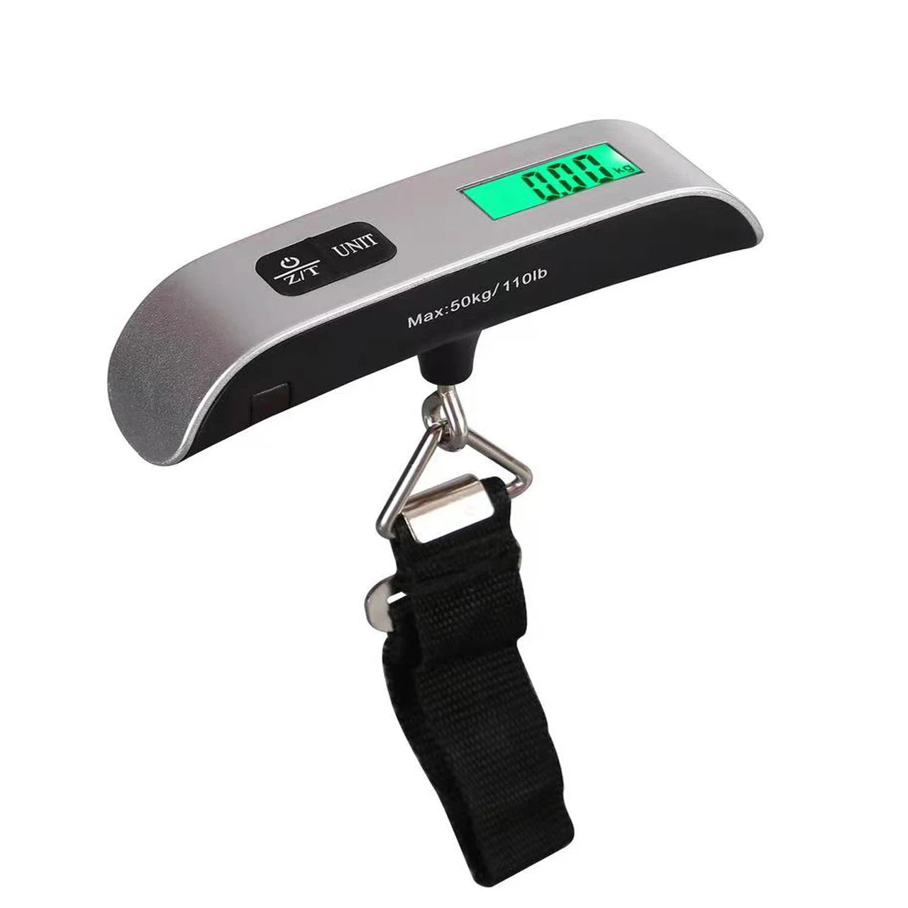 Digital LCD Display 110lb/50kg Electronic Luggage Hanging Suitcase Travel Weighs Baggage Bag Weight Balance Portable Scale Tool