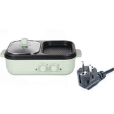 Electric Hot Pot Household Mandarin Duck Multi-function All-in-One Electric Cooking Cooker 220V Househould Non-stick Cooking