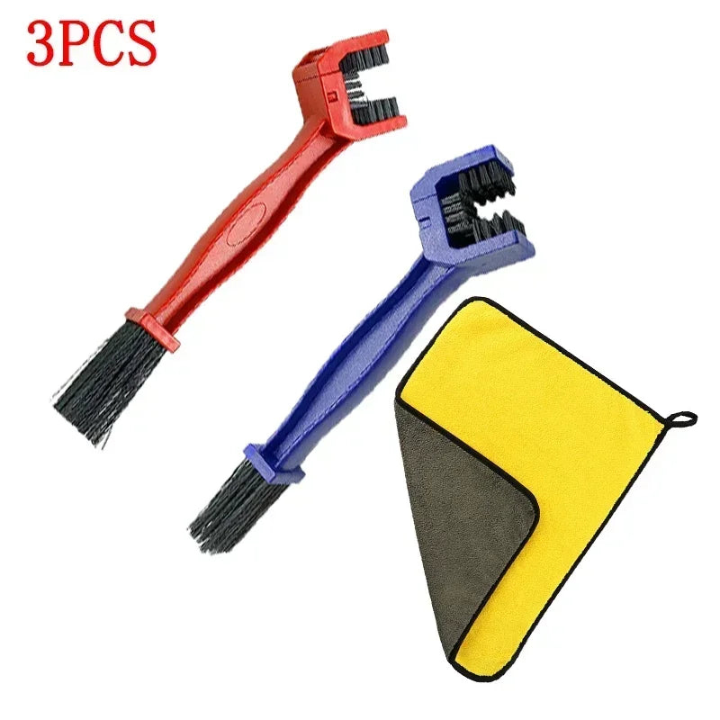 Car Universal Wheel Wash Brush Set Car Tire Rim Cleaning Tools Motorcycle Wheel Wash Brush Auto Detailing Washing Accessories